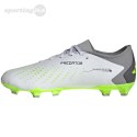 Buty piłkarskie adidas Predator Accuracy.3 L FG biało-szare GZ0014 Adidas