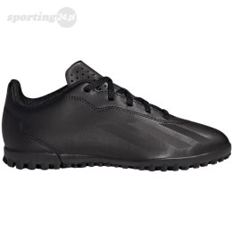 Buty piłkarskie dla dzieci adidas X Crazyfast.4 TF czarne IE4084 Adidas