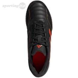 Buty piłkarskie adidas Top Sala Competition IN czarno-pomarańczowe IE1546 Adidas