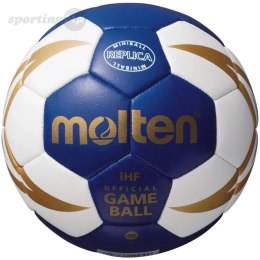 Piłka ręczna Molten biało-niebiesko-złota H00X300-BW Molten