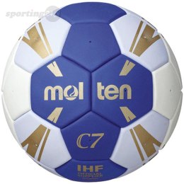 Piłka ręczna Molten niebiesko-biała H0C3500-BW Molten