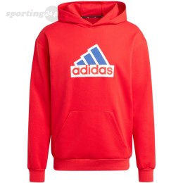 Bluza męska adidas FI BOS HD OLY czerwona IS8338 Adidas