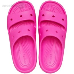 Klapki dla dzieci Crocs Classic Sandal v2 Kids różowe 209421 6UB Crocs