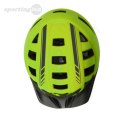 Kask rowerowy Spokey Speed 55-58 cm zielono-czarny 926882 Spokey