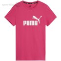 Koszulka damska Puma ESS Logo Tee różowa 586775 49 Puma