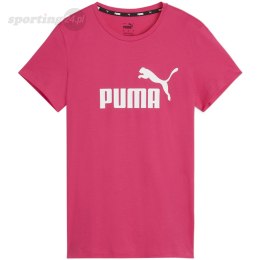 Koszulka damska Puma ESS Logo Tee różowa 586775 49 Puma