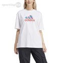 Koszulka damska adidas Flower Pack Badge of Sport biała IT1421 Adidas