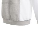 Bluza dla dzieci adidas CB FT HD szaro-biało-czarna IP0386 Adidas