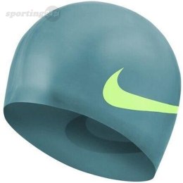 Czepek pływacki Nike Big Swoosh zielony NESS8163-448 Nike