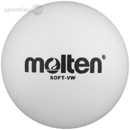 Piłka piankowa Molten 210 mm biała SOFT-VW Molten