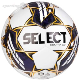 Piłka nożna Select Contra DB FIFA Basic v23 biało-purpurowa 18329 Select