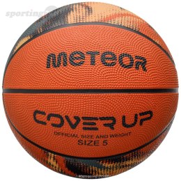Piłka koszykowa Meteor Cover up pomarańczowa 16809 Meteor