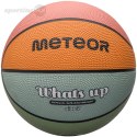 Piłka koszykowa Meteor What's Up niebiesko-pomarańczowa 16803 Meteor