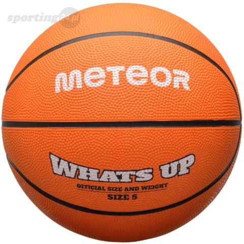 Piłka koszykowa Meteor What's Up pomarańczowa 16831 Meteor