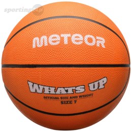 Piłka koszykowa Meteor What's Up pomarańczowa 16833 Meteor