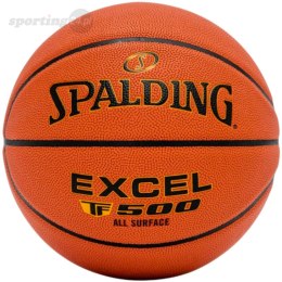 Piłka koszykowa Spalding Excel TF-500 pomarańczowa 76798Z Spalding
