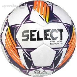 Piłka nożna Select Brillant Super 5 FIFA Quality Pro biało-fioletowa 18537 Select