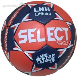 Piłka ręczna Select Ultimate Replica LNH Lidl Star Ligue czerwono-granatowa 18389 Select