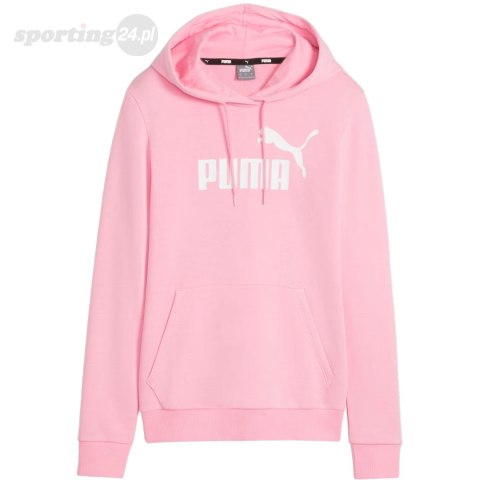 Bluza damska Puma ESS Logo Hoodie różowa 586797 30 Puma