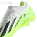 Buty piłkarskie adidas X Crazyfast.3 FG biało-zielone HQ4534 Adidas
