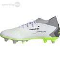 Buty piłkarskie adidas Predator Accuracy.3 SG biało-szare IE9492 Adidas