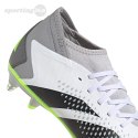Buty piłkarskie adidas Predator Accuracy.3 SG biało-szare IE9492 Adidas