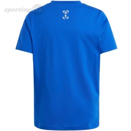 Koszulka dla dzieci adidas Official Emblem niebieska IT9309 Adidas