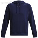 Bluza męska Under Armour Rival Fleece Hoodie granatowa 1379757 410 Under Armour