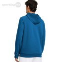 Bluza męska Under Armour Rival Fleece Hoodie niebieska 1379757 406 Under Armour