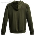 Bluza męska Under Armour Rival Fleece Hoodie oliwkowa 1379757 390 Under Armour