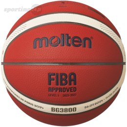 Piłka koszykowa Molten FIBA Igrzyska Olimpijskie 2024 B7G3800-2-S4F Molten