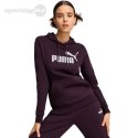 Bluza damska Puma ESS Logo Hoodie FL fioletowa 586789 46 Puma