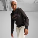 Bluza damska Puma Ess+ Logo LAB Hoodie FL czarna 682987 01 Puma