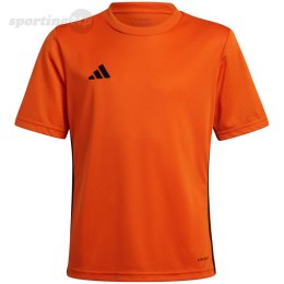 Koszulka dla dzieci adidas Tabela 23 Jersey pomarańczowo-czarna JJ1157 Adidas teamwear