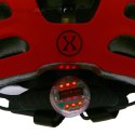 MTW01 LED KASK CZERWONY ROZM. XXS (42-48 cm) NILS EXTREME