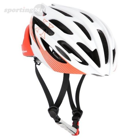 MTW24 BIAŁO-CZERWONY ROZM. L (57-61 cm) KASK NILS EXTREME