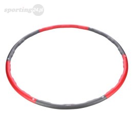 HHP002 RED-GREY HULA HOP 1,2KG 100CM HMS