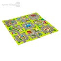 MD02 MATA DZIECIĘCA PUZZLE CARS 9 ELEMENTÓW 90x90CM NILS FUN