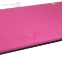 MFK02 PINK-BLACK MATA FITNESS KLUBOWA Z OTWORAMI HMS PREMIUM