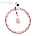 HHM15 HULA HOP PINK Z MAGNESEM I OBCIĄŻNIKIEM + LICZNIK HMS