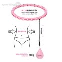 HHW11 PLUS SIZE HULA HOP LIGHT PINK Z WYPUSTKAMI I OBCIĄŻNIKIEM HMS