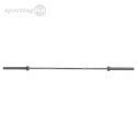 GO901 GRYF OLIMPIJSKI 20KG 2200MM HMS PREMIUM + ZG1500 SILVER ZACISKI LOCK JAW (2 szt)