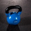 KNV08 BLUE KETTLEBELL ŻELIWNY POKRYTY WINYLEM HMS