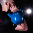 KNV08 BLUE KETTLEBELL ŻELIWNY POKRYTY WINYLEM HMS