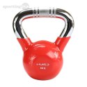 KTC06 RED UCHWYT CHROM RADEŁKOWANY KETTLEBELL ŻELIWNY HMS