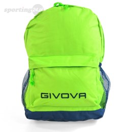 Plecak Givova Zaino Scuola zielony fluo Givova