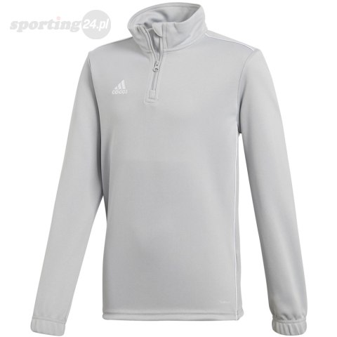 Bluza dla dzieci adidas Core 18 Training Top JUNIOR szara CV4142 Adidas teamwear