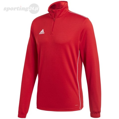 Bluza męska adidas Core 18 Training Top czerwona CV3999 Adidas teamwear