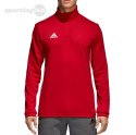 Bluza męska adidas Core 18 Training Top czerwona CV3999 Adidas teamwear