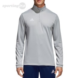 Bluza męska adidas Core 18 Training Top szara CV4000 Adidas teamwear